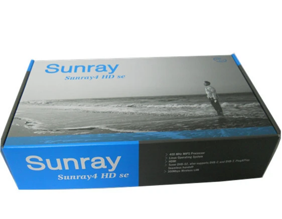 newest Sunray 800HD SE SR4 with Triple tuner Enigma2 Linux DVB-S(S2)/C/T+ 300M WIFI free shipping | Электроника