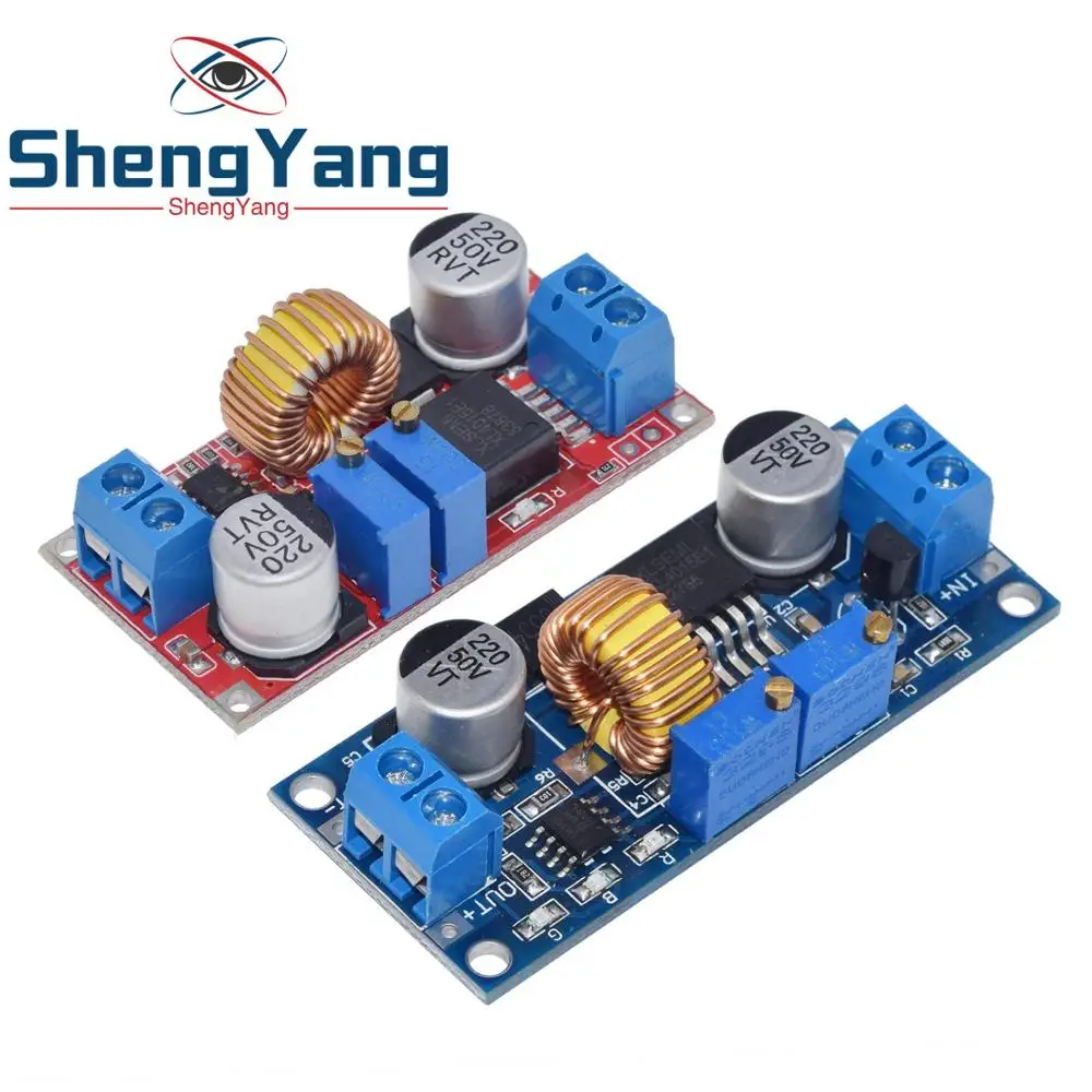 Понижающий модуль ShengYang XL4015 зарядная плата для литиевых батарей 5A DC to CC CV