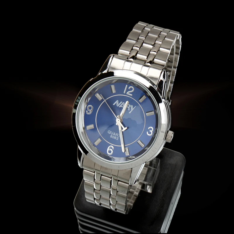 Nary Повседневные часы Для женщин Роскошные Бизнес наручные золото уникальный