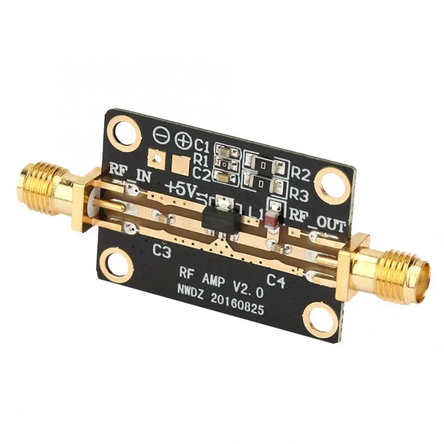 Малошумный усилитель LNA 0,05-4 GHz NF = 0.6dB RF FM HF VHF/UHF Ham Radio