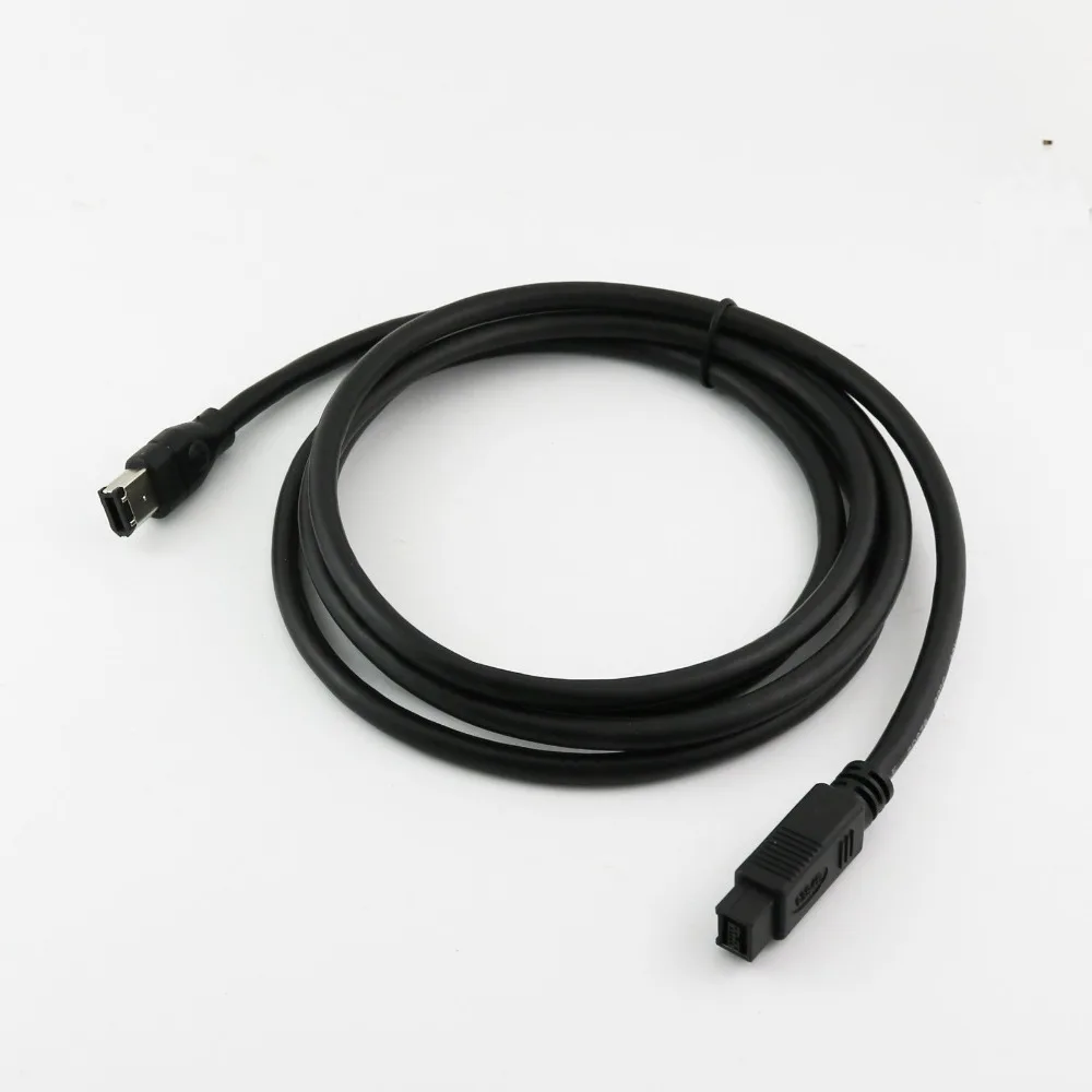 10 шт. FireWire 800 ieeee1394 9-контактный разъем для 400 ieeee1394b 6Pin мужской DV Кабель-адаптер 6Ft |