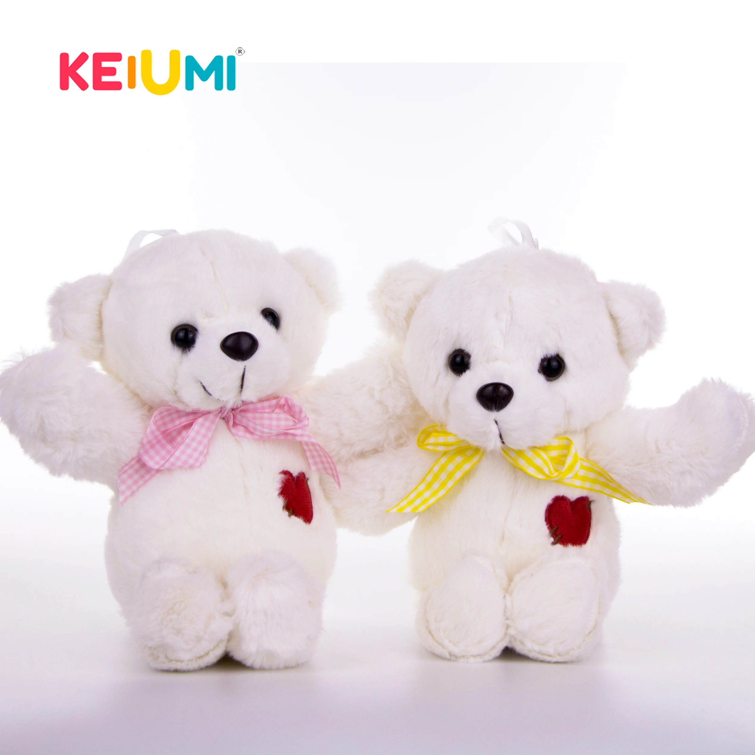 Мультяшный плюшевый мишка KEIUMI 32 см плюшевые игрушки с сердцем мягкие