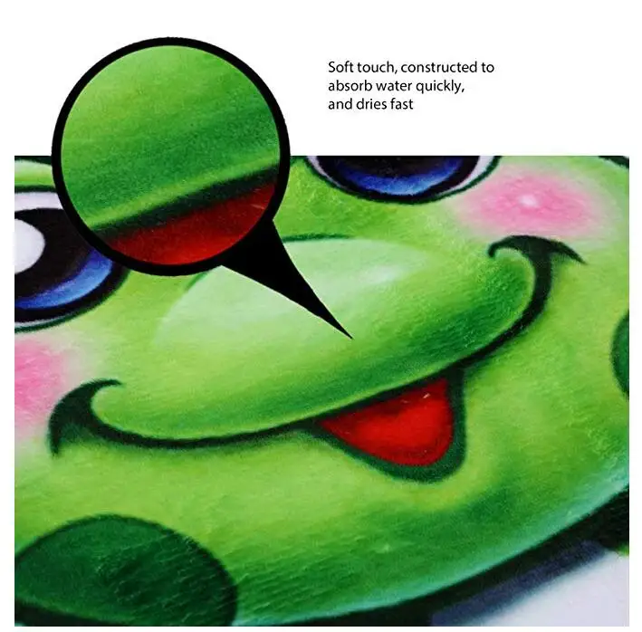 HUGSIDEA пляжный коврик с принтом 3 шт./набор нескользящий для ванной напольный чехол