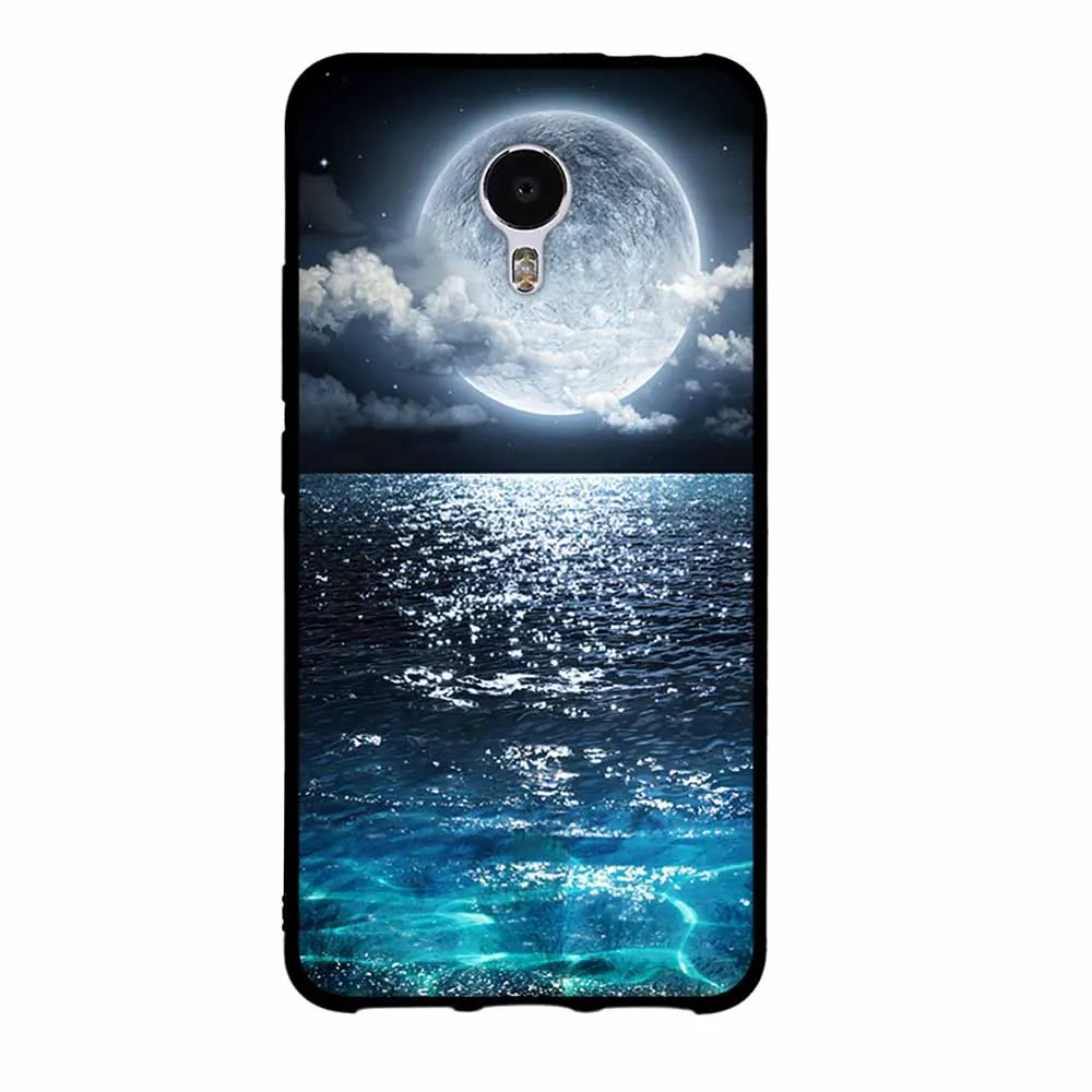 Модный 3D окрашенный чехол для Meizu M3 Note/MeiBlue Charm Note 3 s роскошный силиконовый |