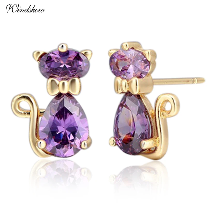 Милые серьги гвоздики желтого и золотого цвета с бантом искусственными