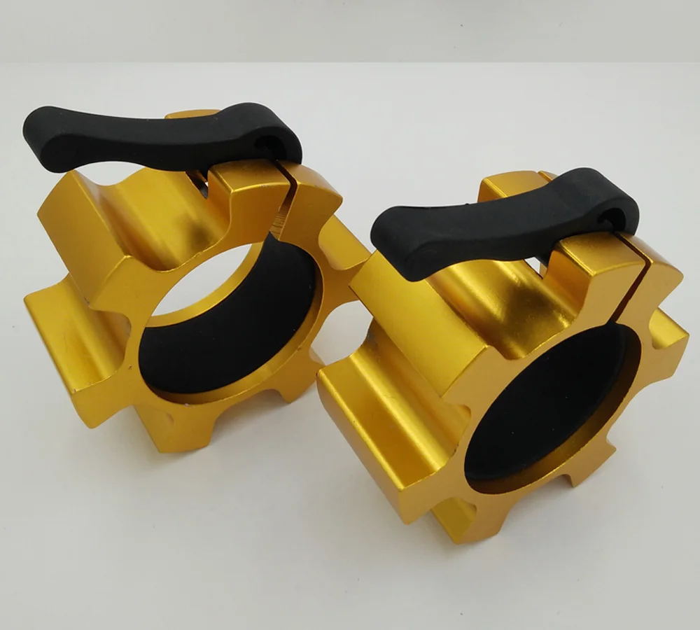 1 пара 2-дюймовый алюминиевый замок для тяжелой атлетики | Спорт и развлечения