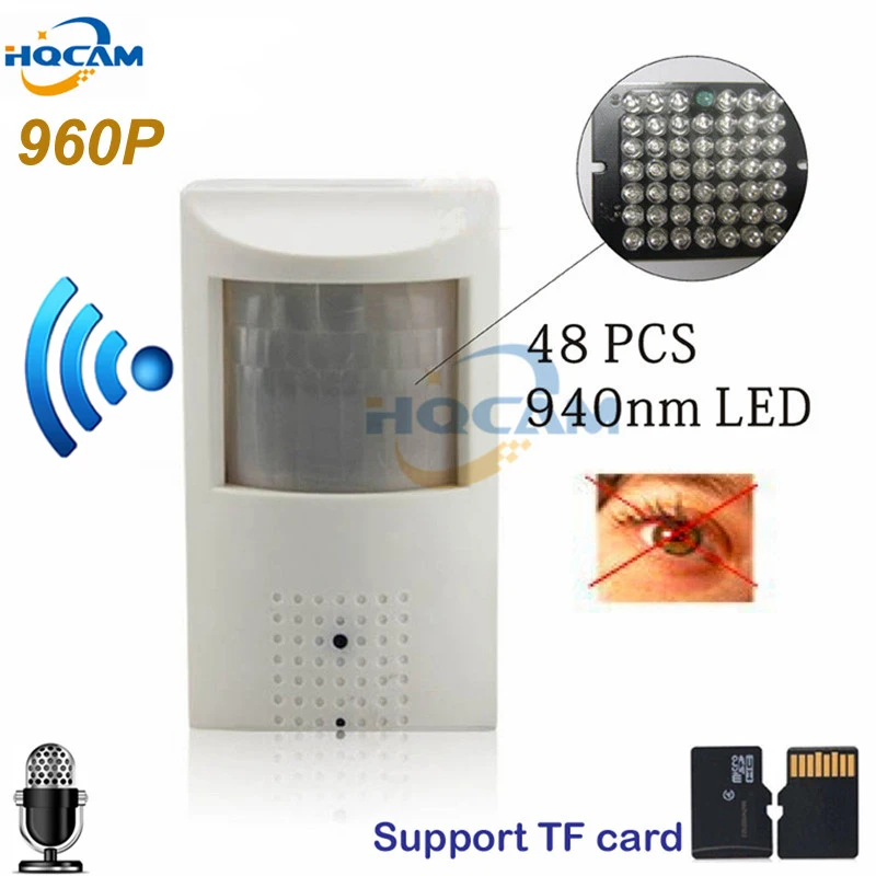 IP камера HQCAM CAMHI 960P с ИК светодиодом Поддержкой записи TF карт|ip camera|mini ip camerawifi 960p |