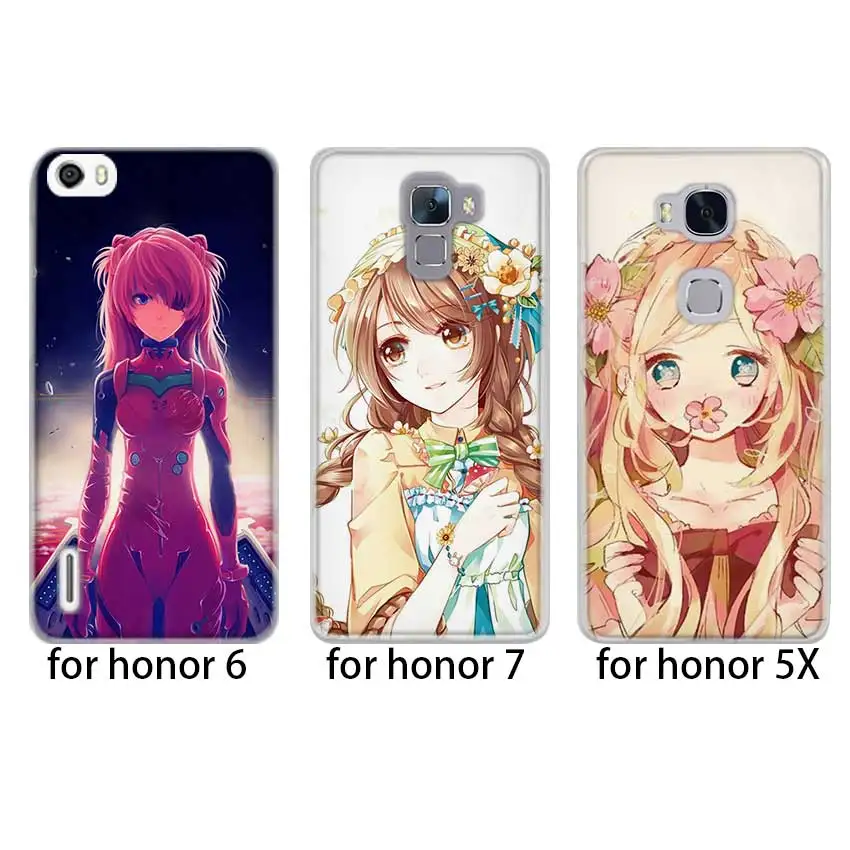 Модный Роскошный чехол для телефона Huawei Honor 30 20 10 9 9X Lite 7a Pro 30s 10i 9a 8a 8X милый аниме