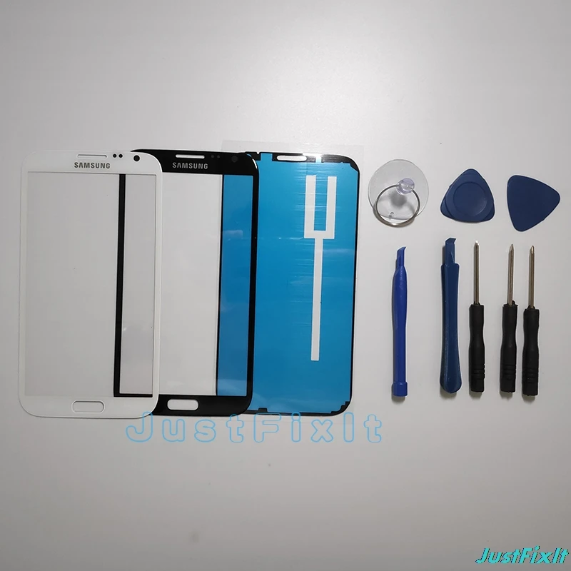 10 шт./лот для Samsung Galaxy Note 2 N7100 GT N7105 Note2 ЖК дисплей Сенсорная панель передние