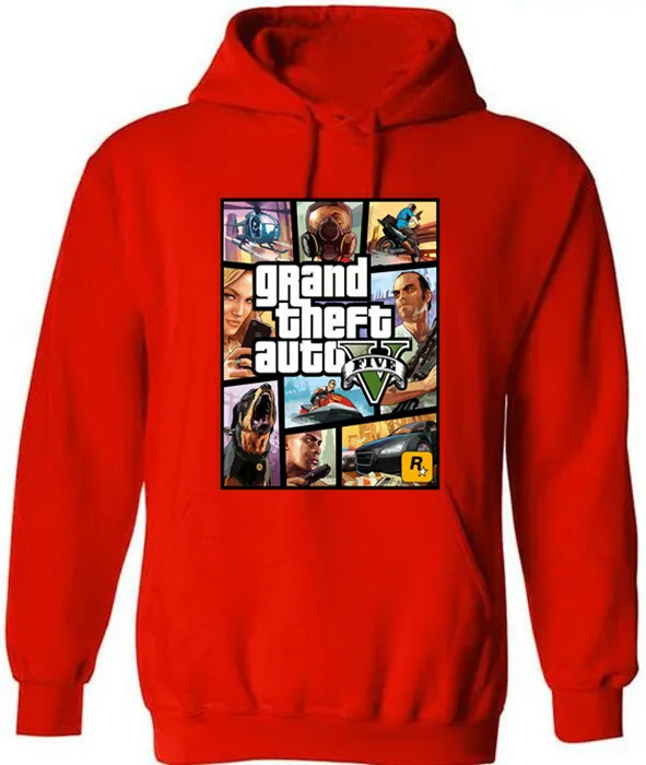 Grand Theft Dragon Ball Z GTA забавные толстовки с героями мультфильмов подарок бойфренду