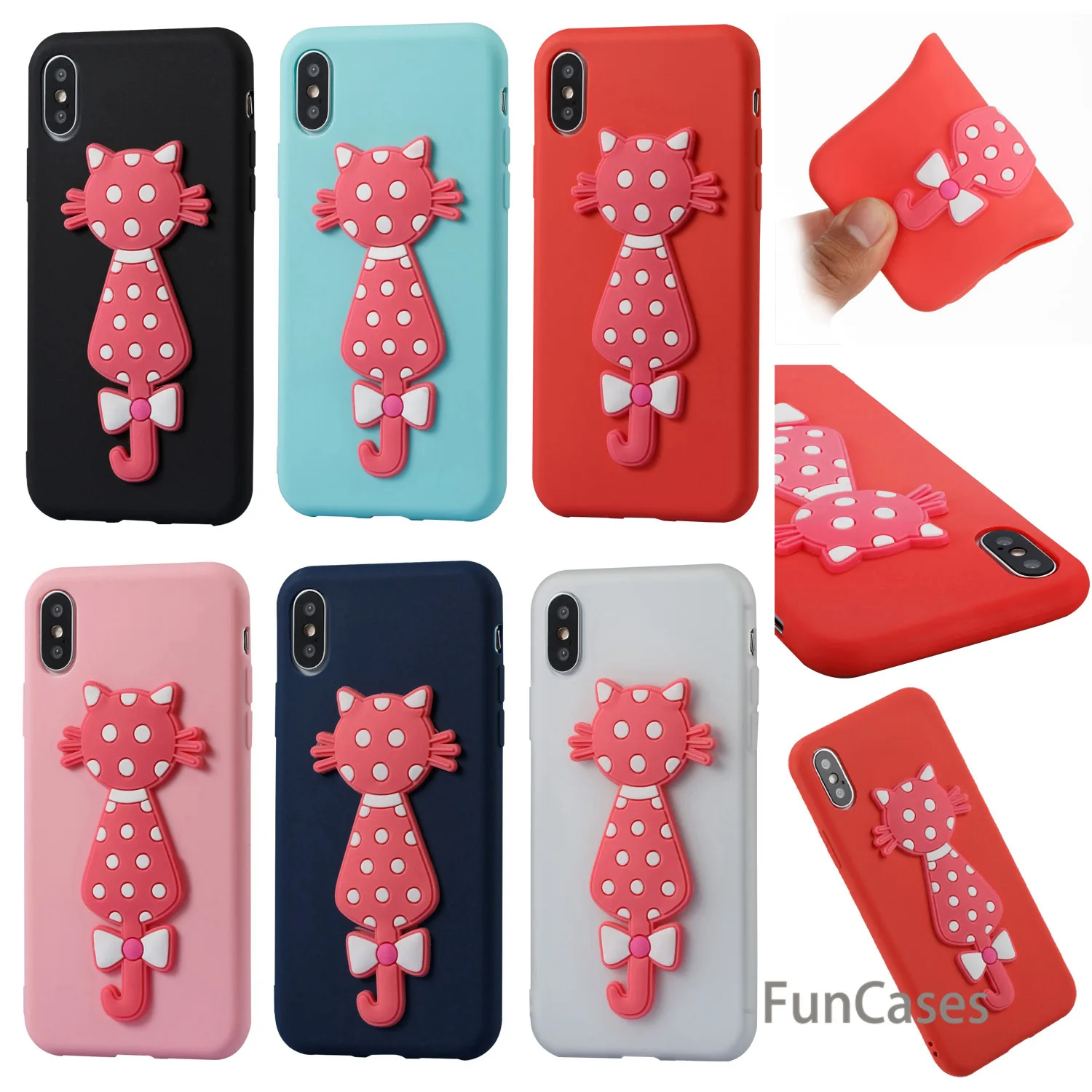 Коробка для сладостей СПС Hoesjes iPhone X Мягкий силиконовый чехол телефона Telefoon