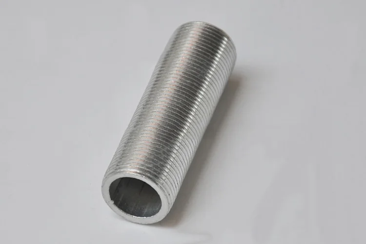 

1pcs M6 Lamp Screw Bolts 10mm Diameter Tooth Tubes Zinc Alloy 80mm-100mm Length Lighting Male Thread Tube