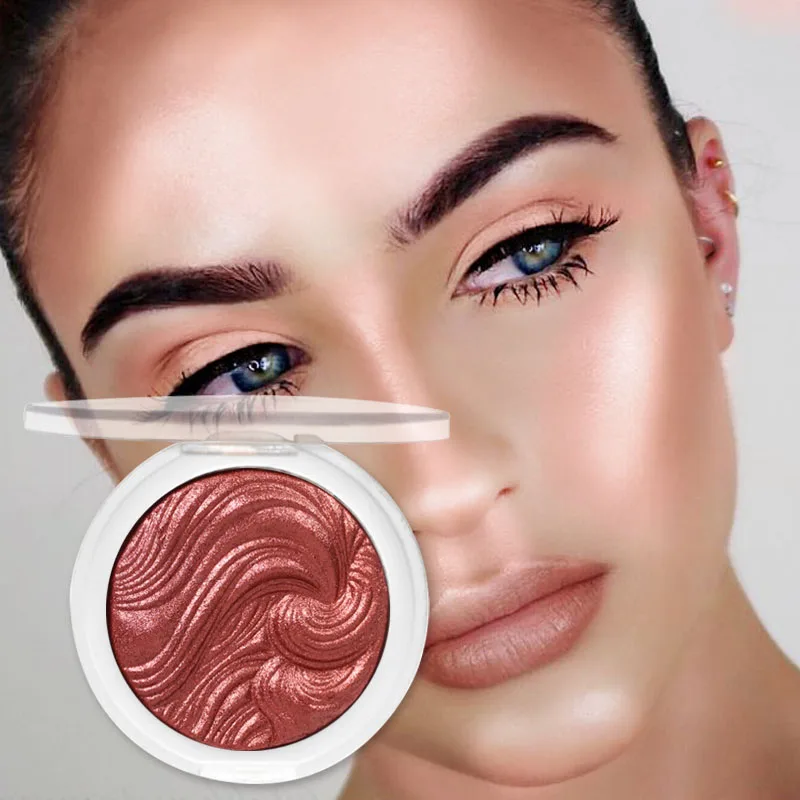 Женский Хайлайтер для лица палитра профессиональный макияж блестящий бронзер