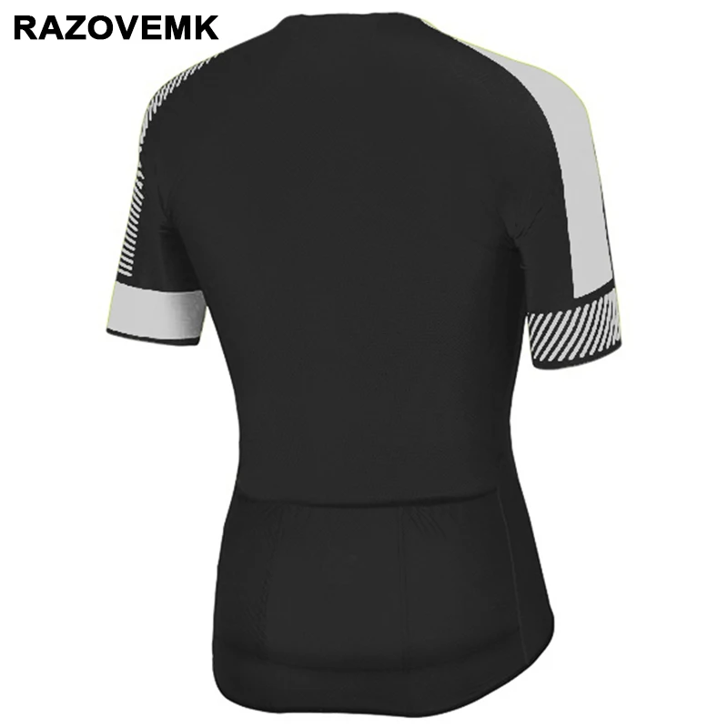 2018 RAZOVEMK Велоспорт Джерси летняя велосипедная Одежда Mtb рубашка короткая майка Ropa