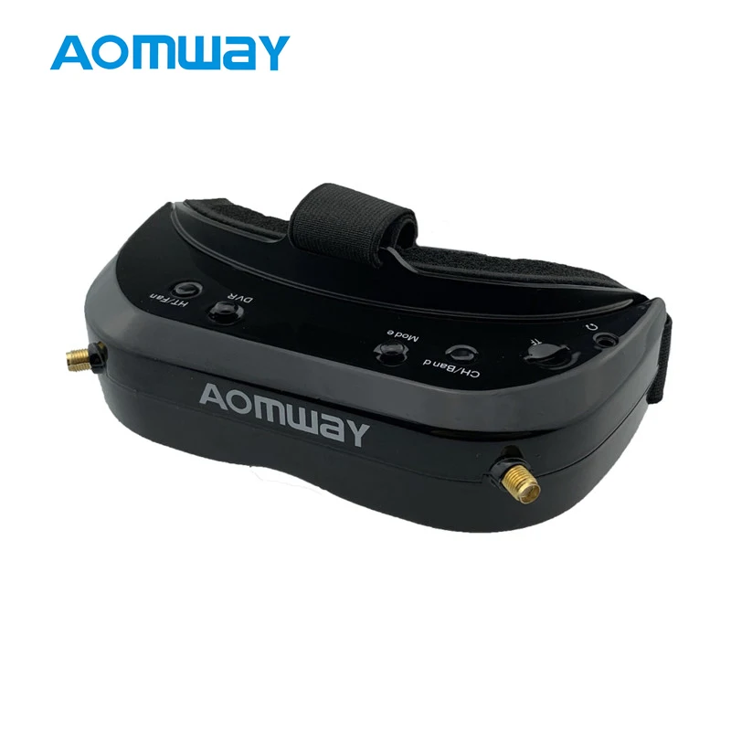 Новинка Aomway Commander Goggles V1S 2D 3D 64CH 5,8G FPV видео гарнитура Поддержка HDMI 720p DVR головное устройство вместо V1 v2