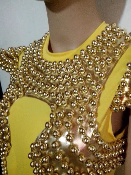 Christmas Style Women New Sexy Red Bodysuit White Fluff Big Coat Set Nightclub Party Stage Wear Dancer Singer Bling Costume