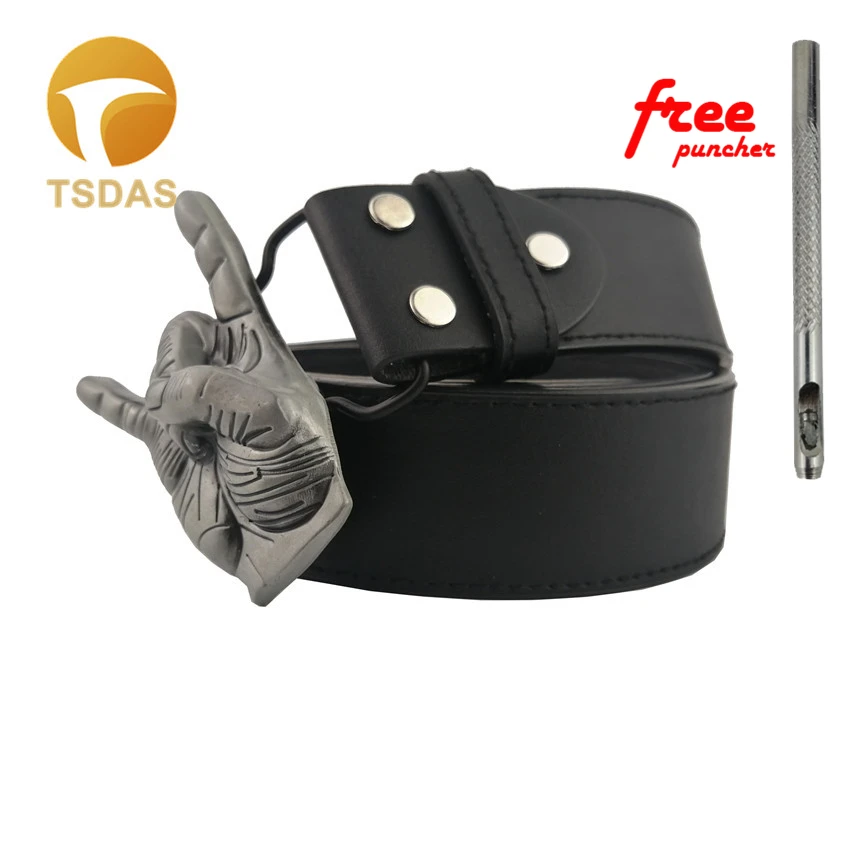 Модная серебряная пряжка для ремня музыка американский стиль рок-н Стиль с