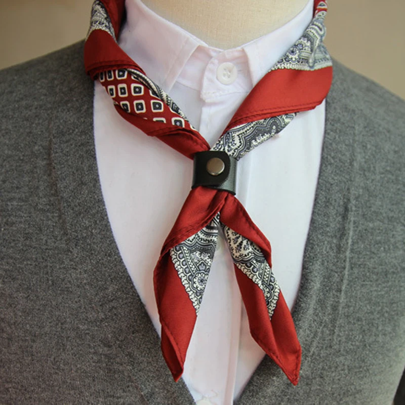 2017 Новый Популярный 55*55 см человек квадратный цветок Пейсли мультфильм Ascot