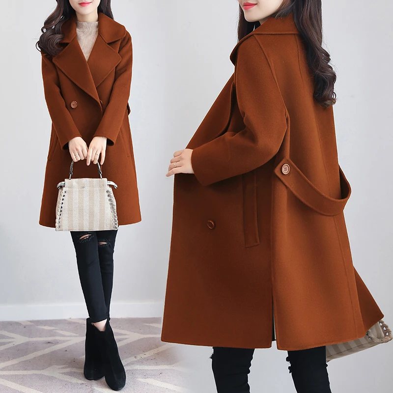 200 фунтов толстая мм шерстяная женская зимняя куртка плюс размер 5XL новинка