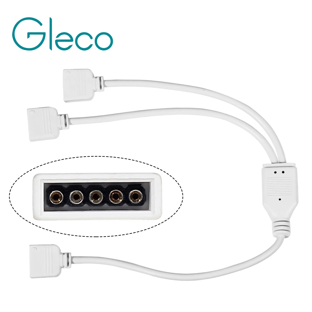 1 шт. 4PIN 5PIN к 2 /3 сплиттер разъем RGB RGBW Светодиодная лента Женский Удлинительный