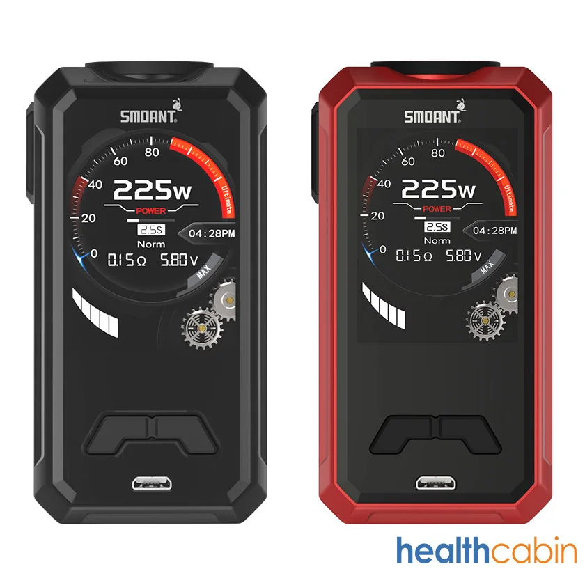 Новый smoant charon Mini 225W коробка мод с 2 0 дюймовым TFT красочным экраном электронные