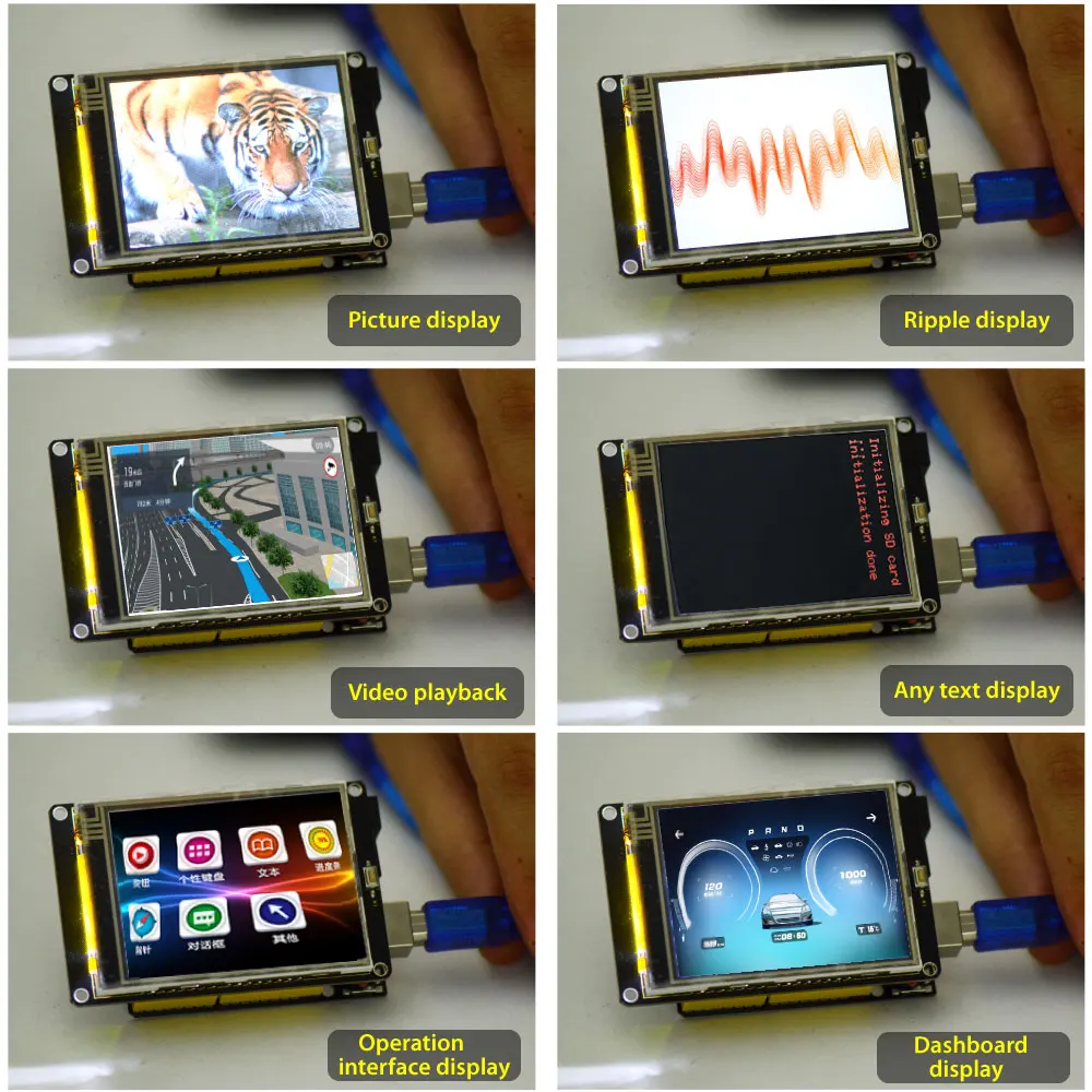 ЖК-экран Keyestudio 5 в 2 8 дюйма 240*320 TFT с мини-слотом для SD Arduino UNO R3 | Компьютеры и офис