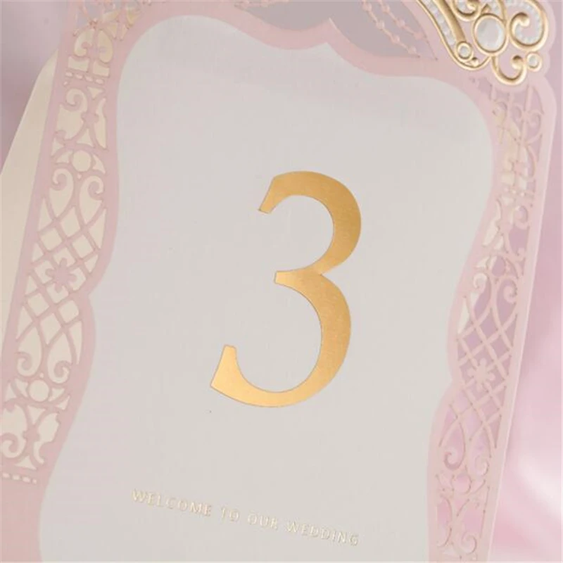 Роскошный Розовый венчик элегантные лазерные бумажные принадлежности для