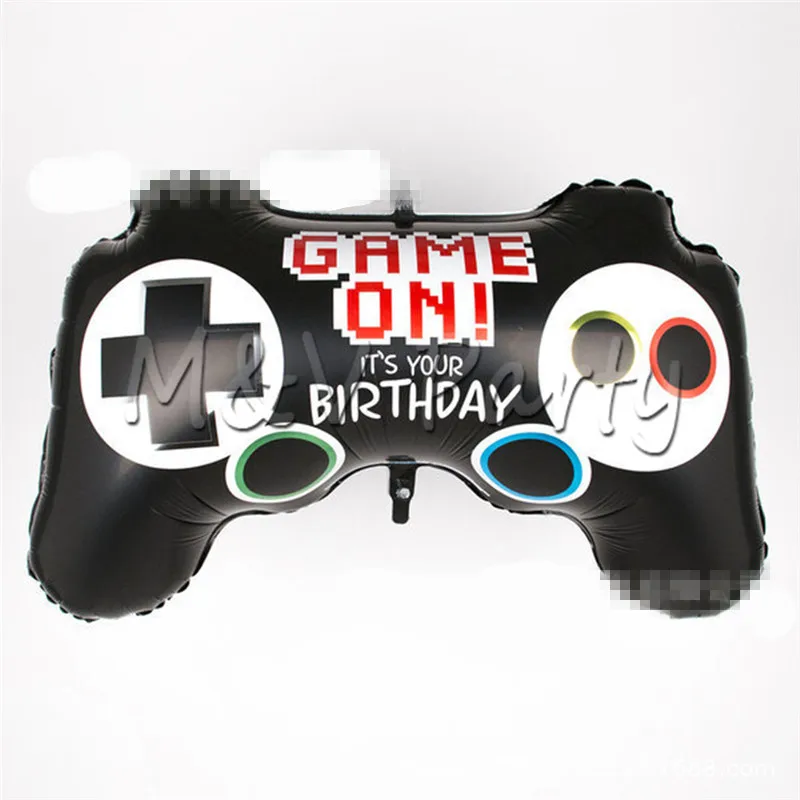 balloon 03 1pcs Мультфильм игра темативечерние Вечеринка одноразовая посуда Foli воздушный шар бумажные чашки тарелки скатерть игра для мальчиков украшения для вечерние - Цвет: balloon 03 1pcs