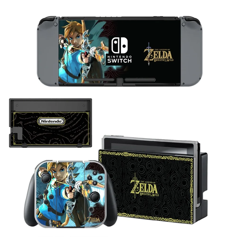 Nintendo switch кожа легенда о Зельде Zend переключатель наклейки Наклейка для nintendo Switch консоль Joy-con контроллер док-станция