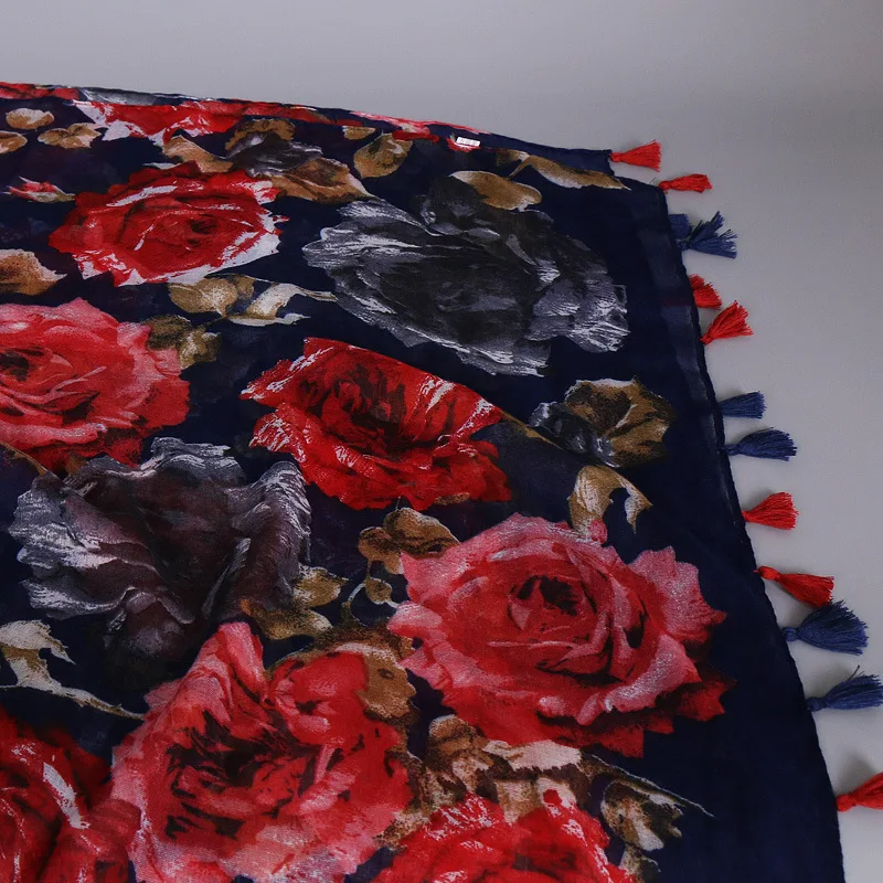 5 шт./лот красочные дамы wrap классический высокое качество красные Цветы