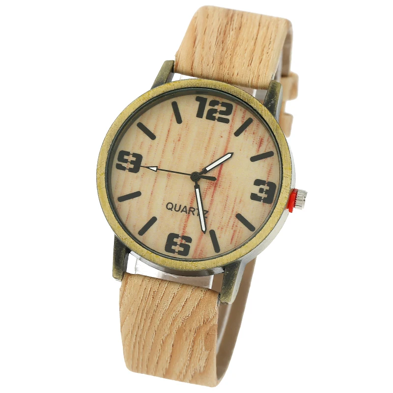 Женские наручные часы Gnova минималистичные кварцевые из искусственной кожи с