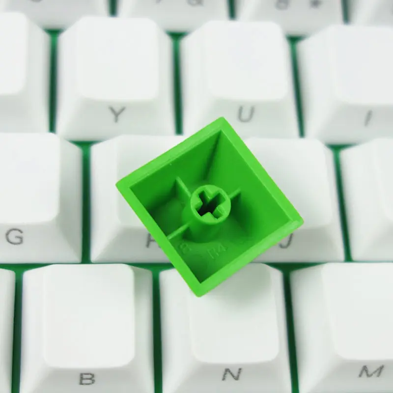 Передние/боковые напечатанные колпачки клавиш PBT 108 для Cherry MX с держателем