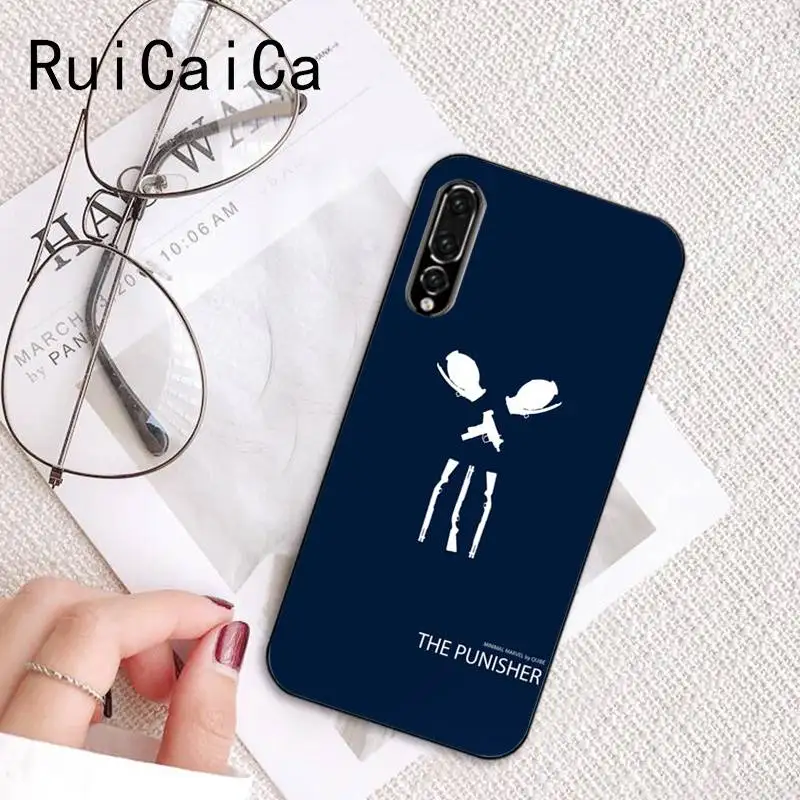 Ruicaica Marvel Game The Punisher Ghost Rider Phone Case Shell for HuaweiP9 P10 Plus Mate9 10 Mate10 Lite P20 Pro Honor10 View10 | Мобильные