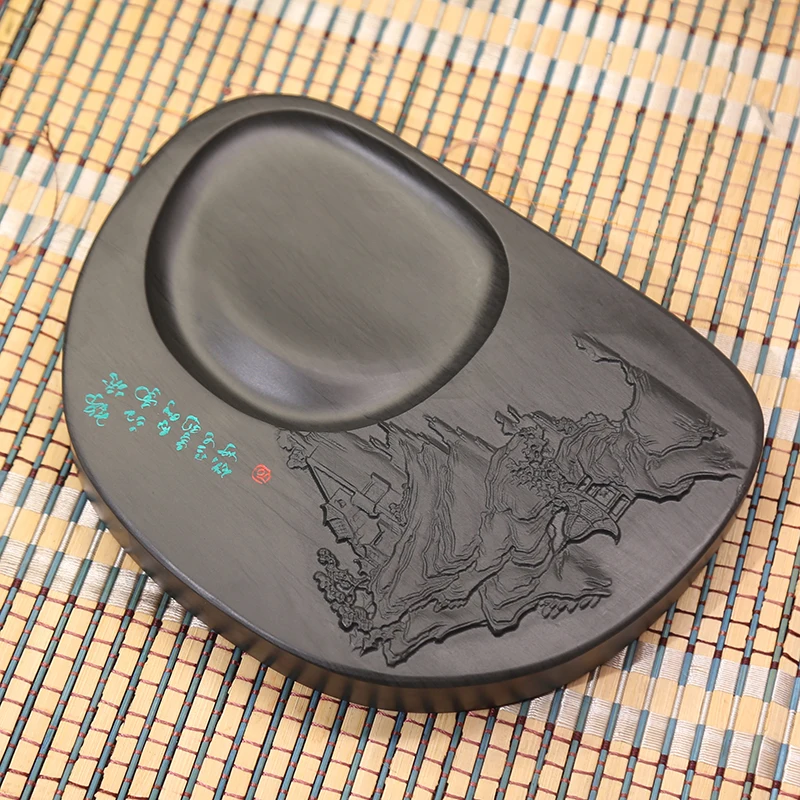 8 дюймов натуральный камень для чернил водная рябь великолепные чернила