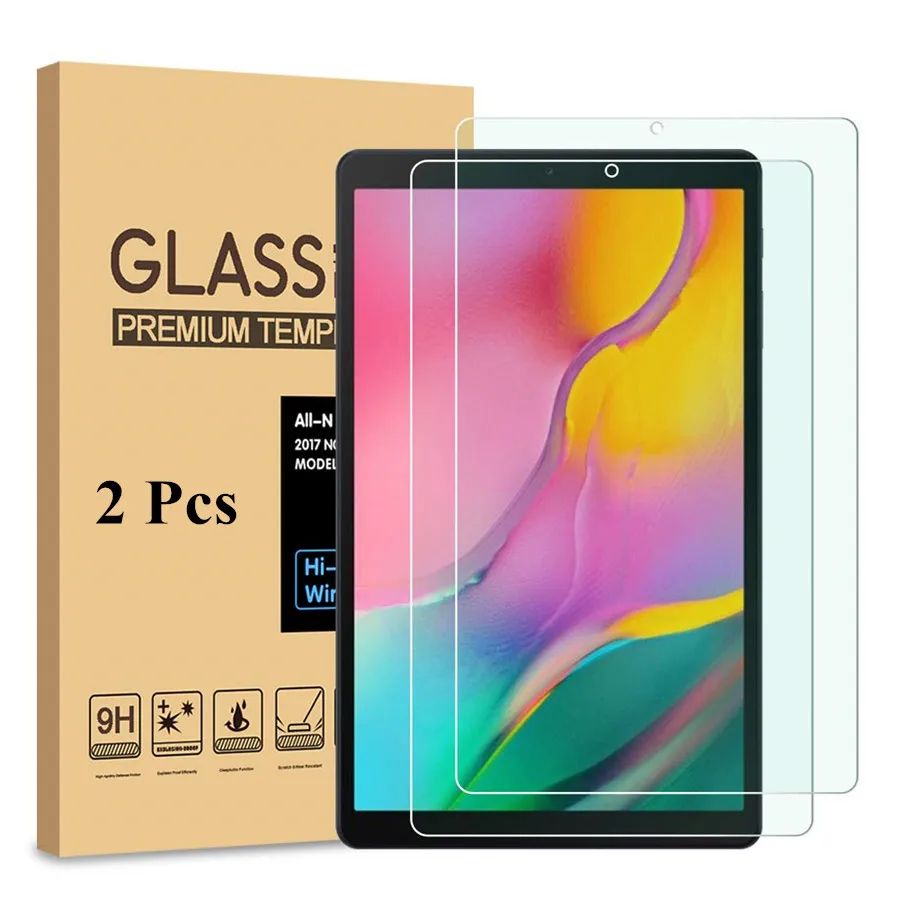 Защитное стекло для Samsung Galaxy Tab A закаленное 10 1 2 шт. упак. 2019 версия T515 2019|Защитные