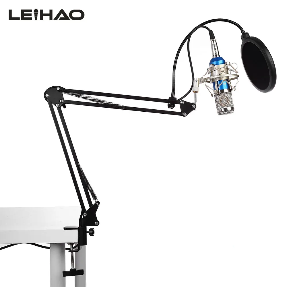 LEIHAO BM 800 профессиональный конденсаторный микрофон Studio вещания Запись|Микрофоны| |