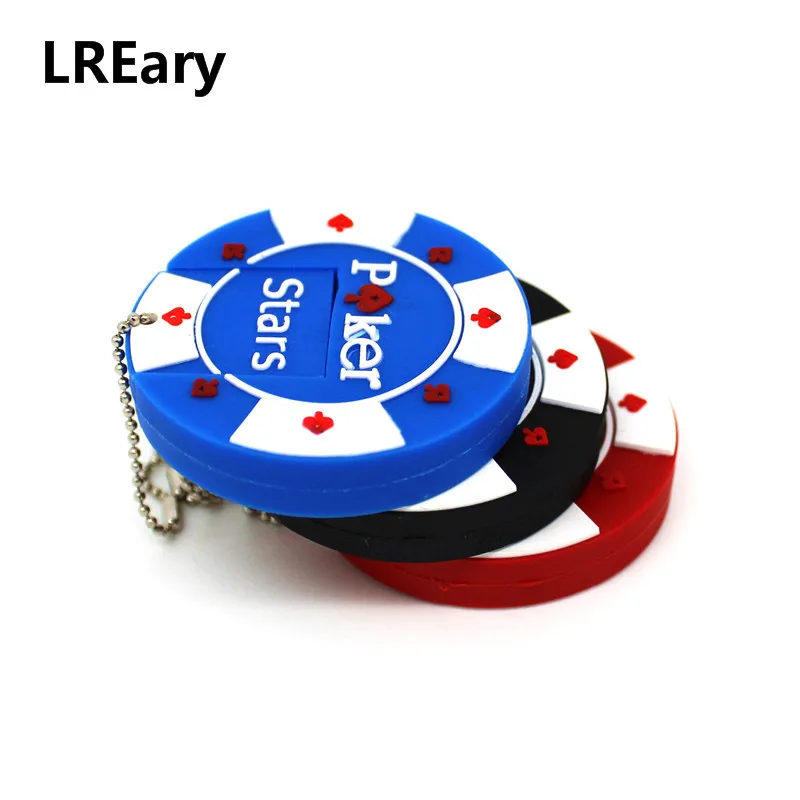 cartoon cute Poker Stars USB Flash Drives External Memory Storage Pendrives 32GB 16GB 8GB 4GB Thumbdrive Usb Card Stick chips | Компьютеры