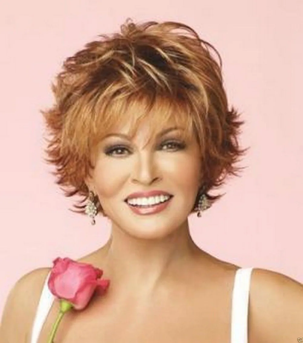 Rh2891 блондинка синтетические волосы женская короткая парик |