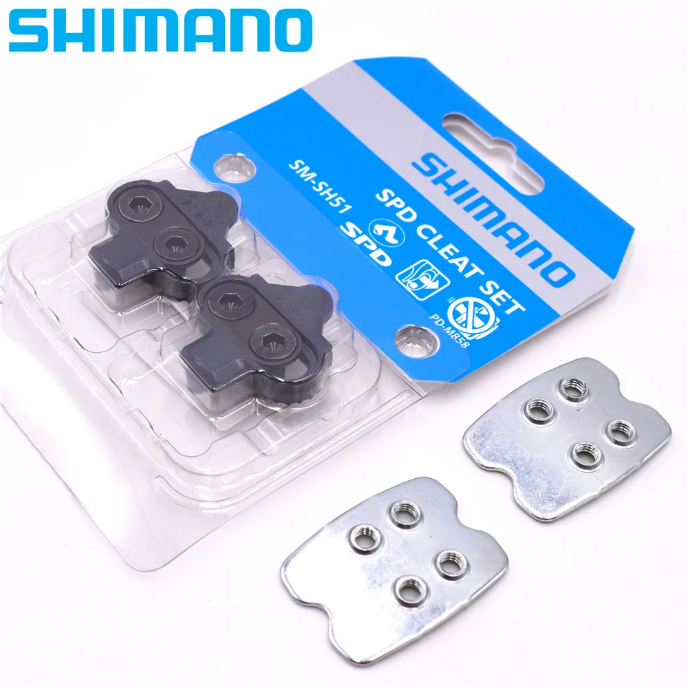 SHIMANO SM SH51 SH56 СПД шипа набор MTB горный велосипед для езды на велосипеде гайка