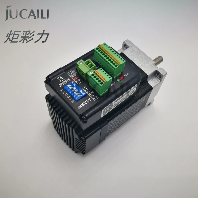 Jucaili каретка принтера Серводвигатель 57 для xp600 печатающая головка интегрированная AC 100 Вт Высокая скорость 3000 об./мин 36 В IHSV57-30-10-36-01-T-33