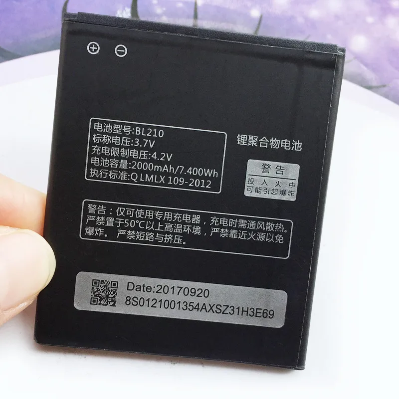 Аккумулятор Runboss BL 210 BL210 для Lenovo A606 S820 S820E A750E A770E A656 A766 A658T S650 A536 аккумуляторная