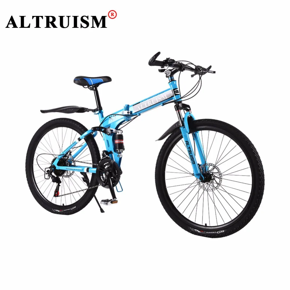 Альтруизм x9 горный велосипед Сталь мужские Floding Велосипедный Спорт 21 Скорость 26
