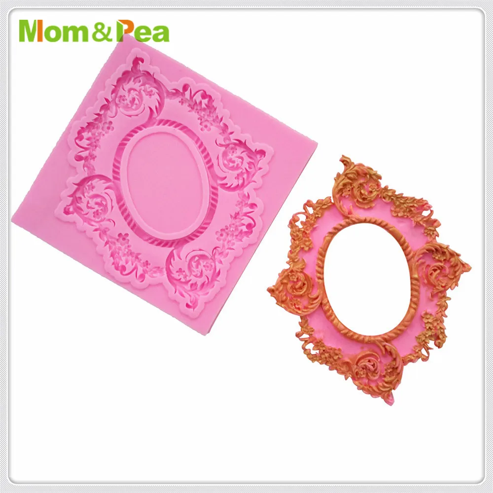 Силиконовая форма Mom &amp Pea MPA1769 в цветочек для сахарной пасты 3D украшение торта