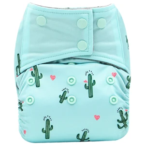 Print 1 JinoBaby тканевый подгузник бамбуковый уголь couche lavable Подгузники трусики для приучения к горшку - Цвет: Print 1