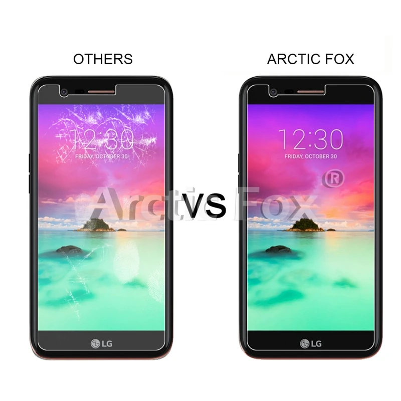 2.5D 0 26 мм 9H Премиум Закаленное стекло для LG K3 K4 K7 K8 K10 2017 версия защитная пленка |