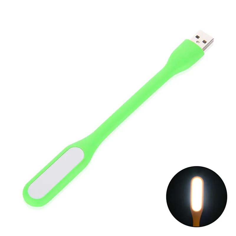 Красочные светодиодные ленты USB ночник гибкий портативный мини лампы трубки для