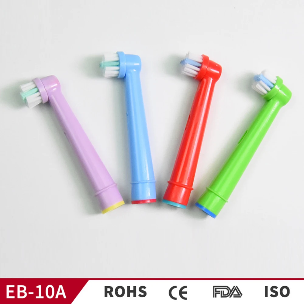 4 шт. упак. сменные головки для детской электрической зубной щетки Oral-B