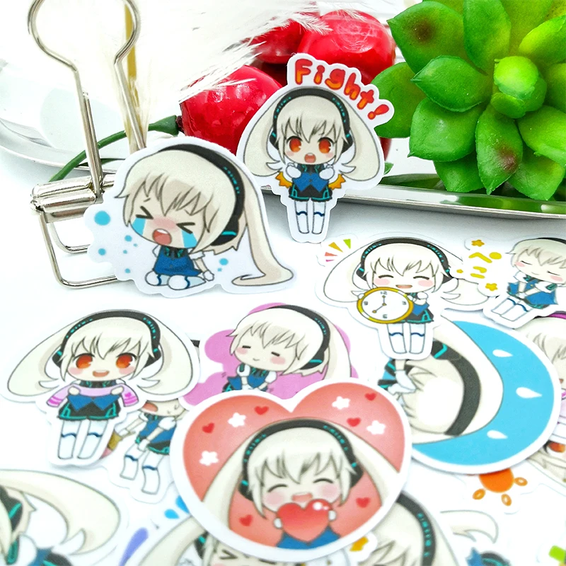 

20/40pcs Kawaii Baby Maid Clip Art Decorative Stickers DIY Craft Album Children Random Not Repeat