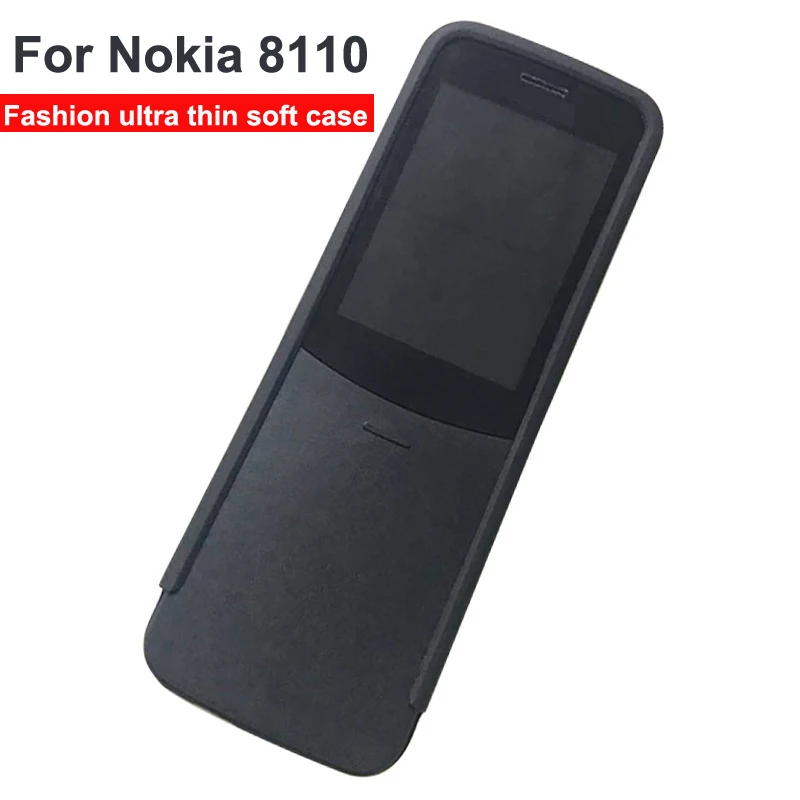 Чехол для Nokia 8110 Ультратонкий силиконовый мягкий чехол накладка 4G чехлы с