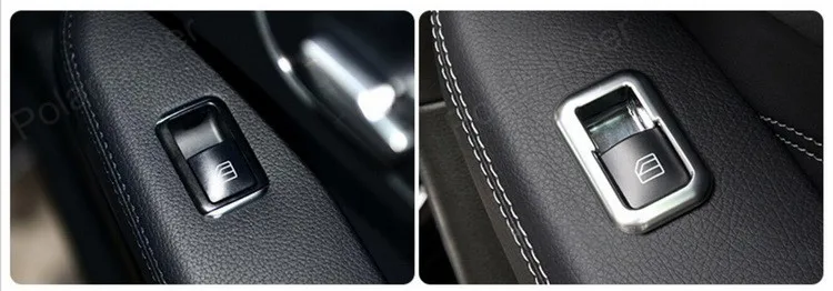 Для Benz C GLK Class W176 W246 W204 W212 W218 X204 ABS хромированный переключатель для межкомнатной